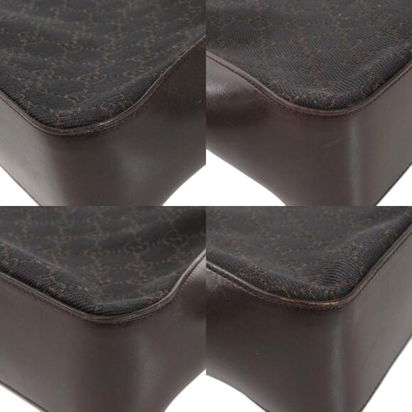 Gucci GG Tote Bag Canvas Leather - Picture 10 of 10